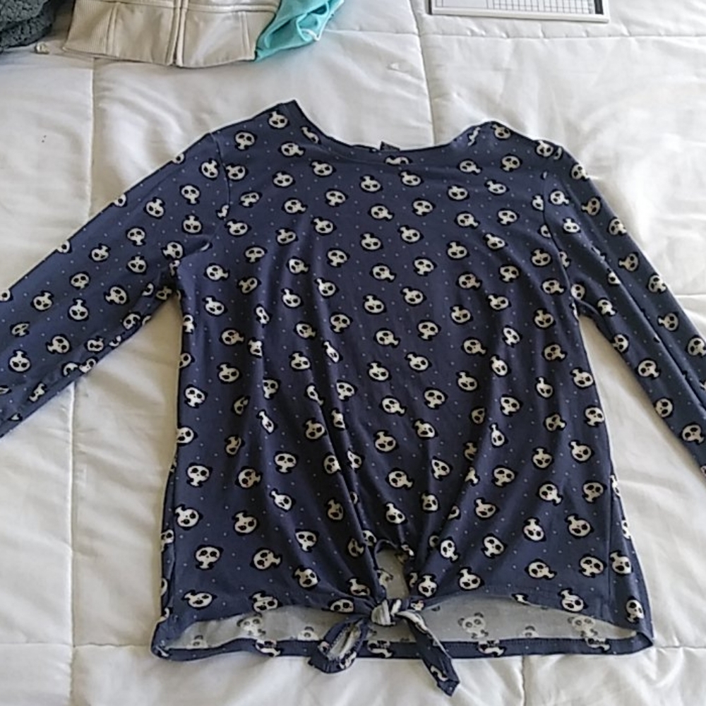 Cute panda soft shirt
